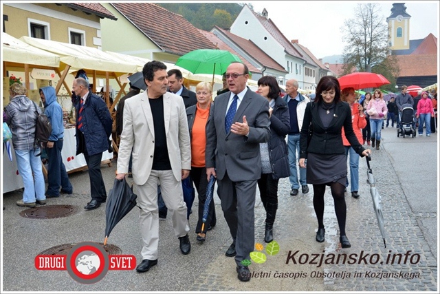 Sejem si je v družbi župana občine Kozje ogledal tudi aktualni minister za notranje zadeve dr. Vinko Gorenak